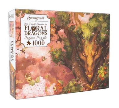 The Field Guide To Floral Dragons - 1000-Piece Jigsaw Puzzle