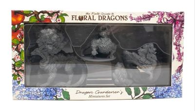 The Field Guide To Floral Dragons: Miniatures (Plastic Minis) -
