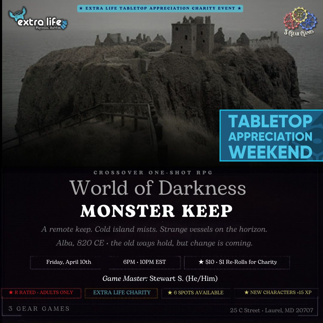 Monster Keep: World of Darkness Crossover Charity One-Shot