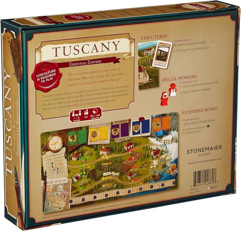 VITICULTURE: TUSCANY EXPANSION - ESSENTIAL EDITION