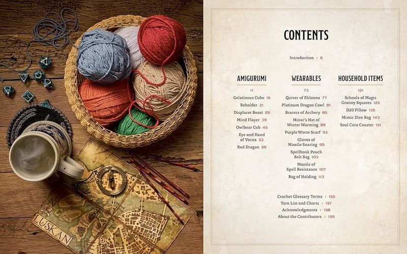 Dungeons &amp; Dragons Crochet: The Book of Many Patterns