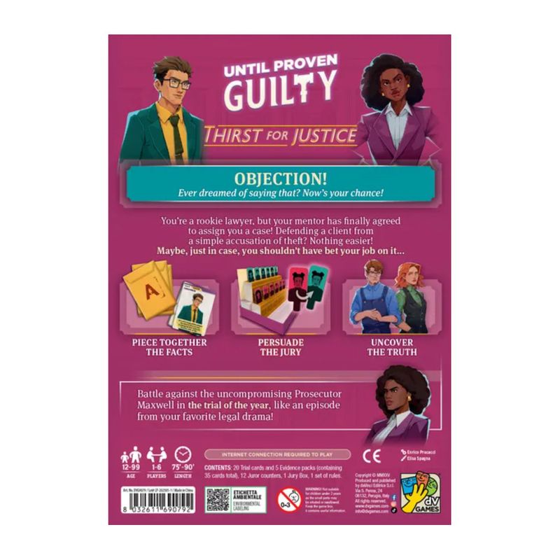 UNTIL PROVEN GUILTY: THIRST FOR JUSTICE