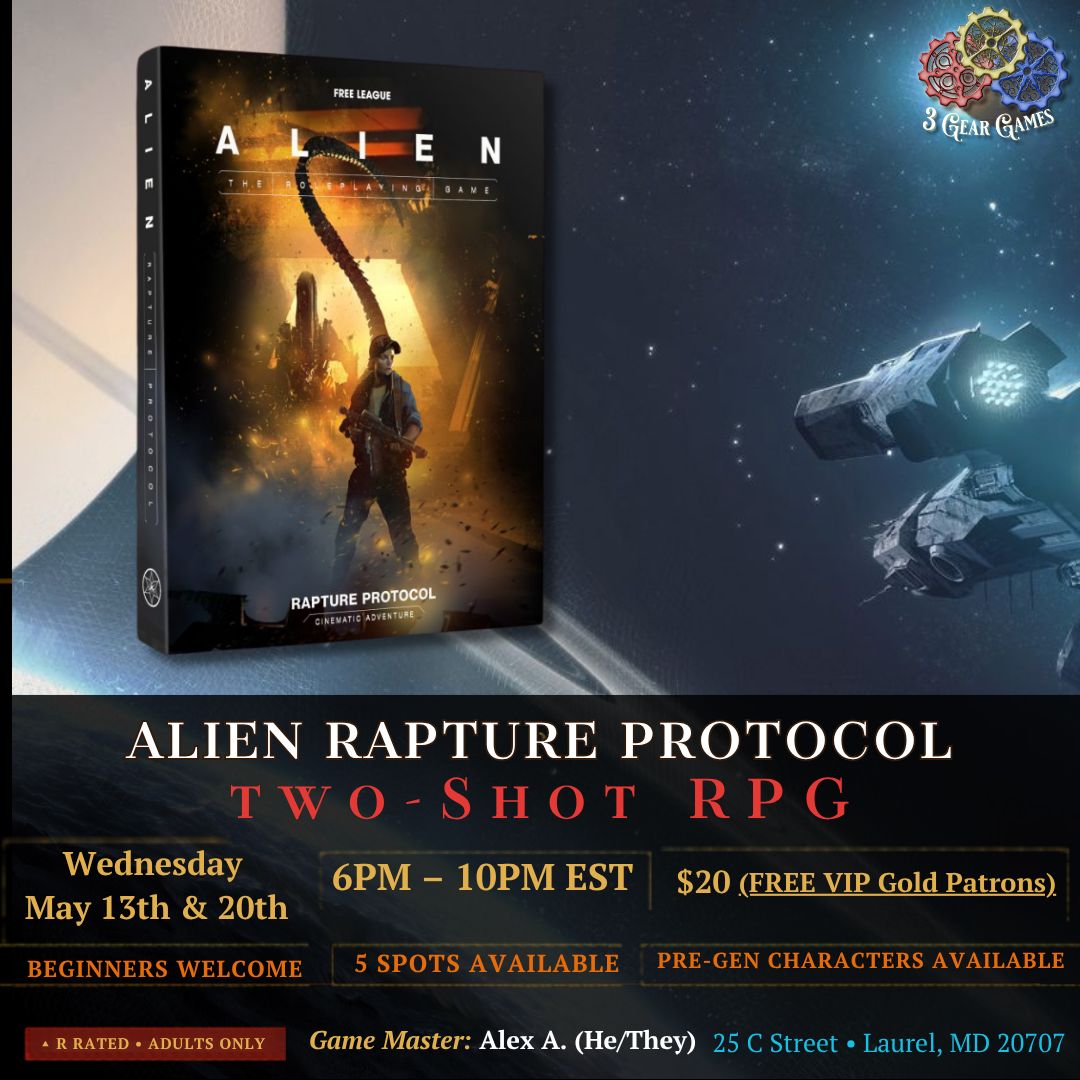Alien RPG, RAPTURE PROTOCOL Two-Shot
