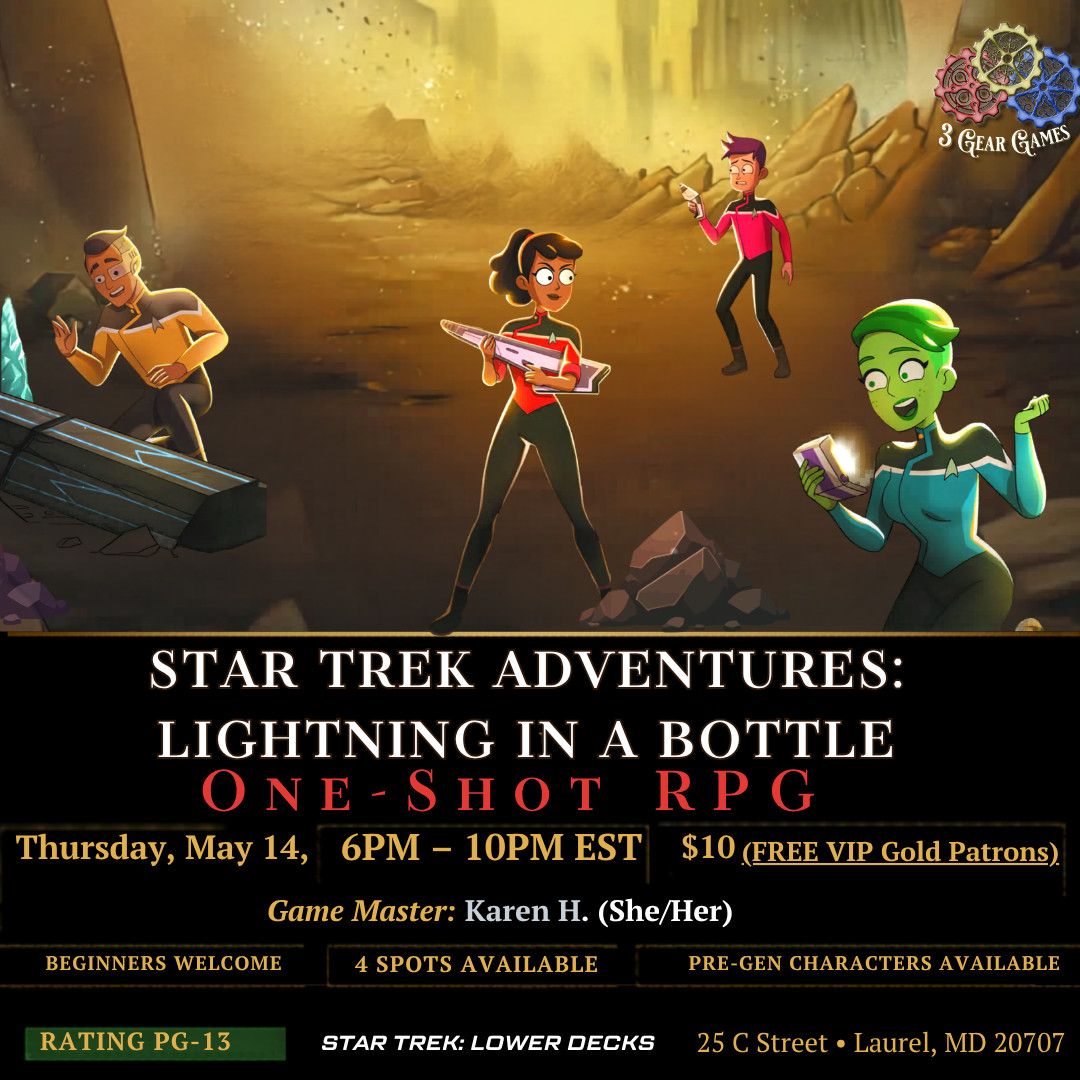 Star Trek Adventures: "Lightning In A Bottle" One-Shot