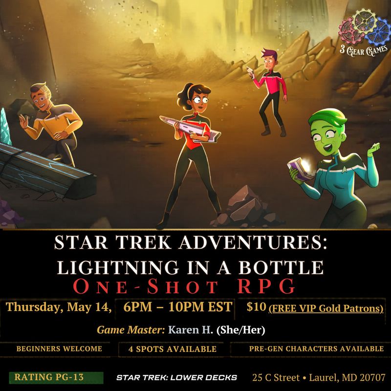 Star Trek Adventures: "Lightning In A Bottle" One-Shot