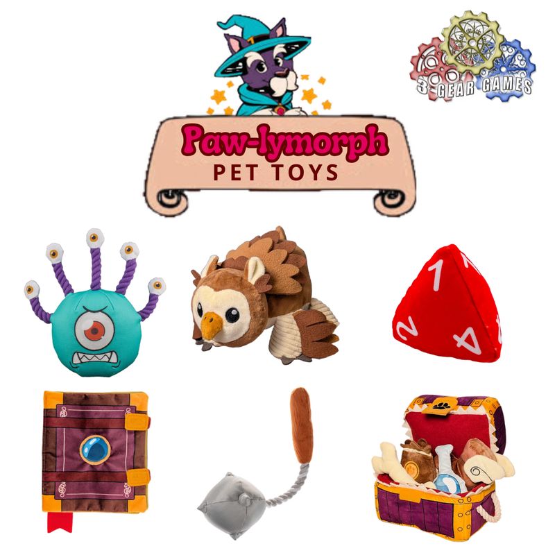 Pawlymorph Pet Toys