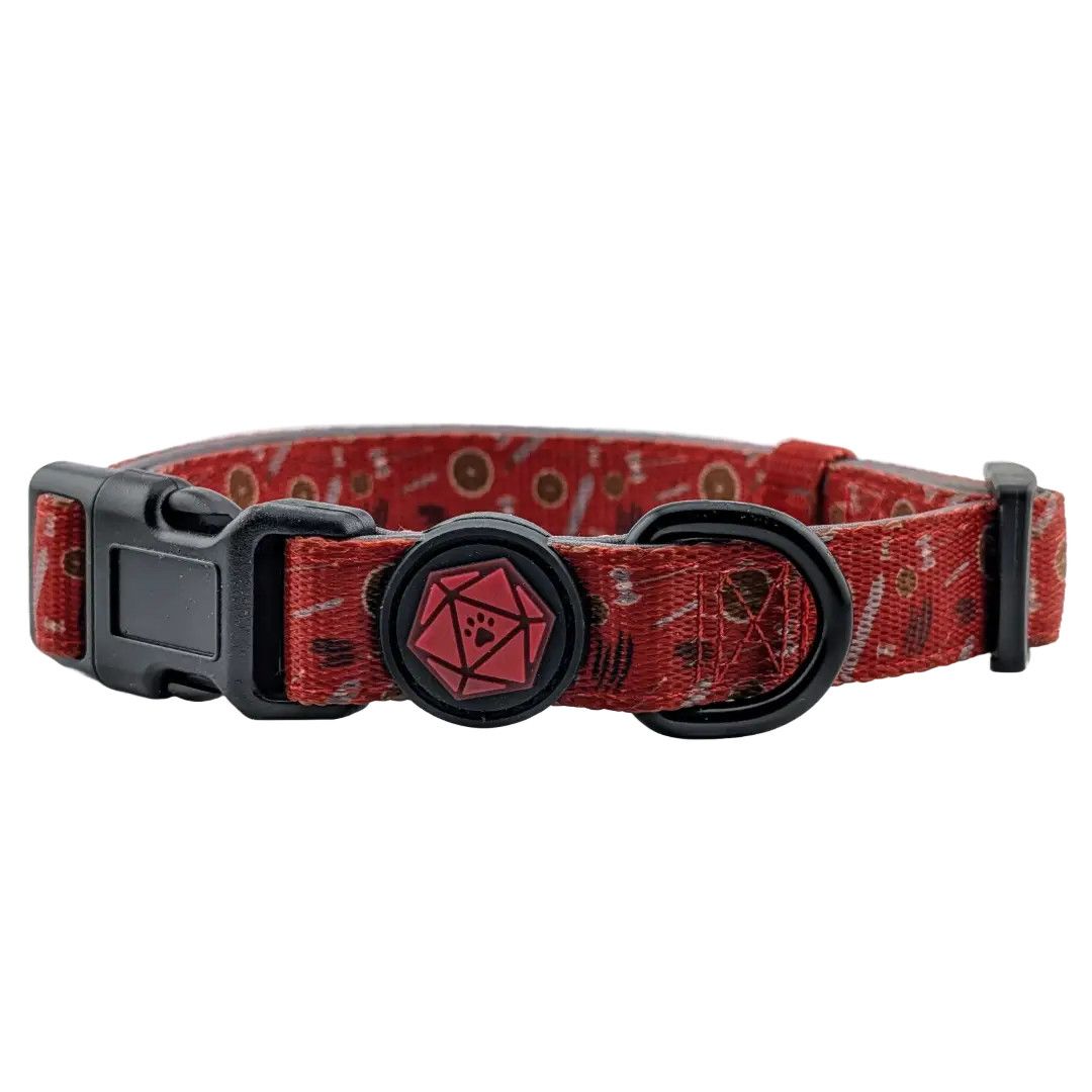 Gamer Dog Collar, Color: Barbarian, Size: Small