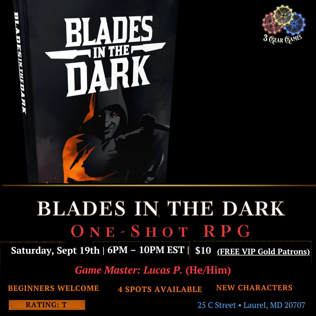 Blades in the Dark One-Shot RPG