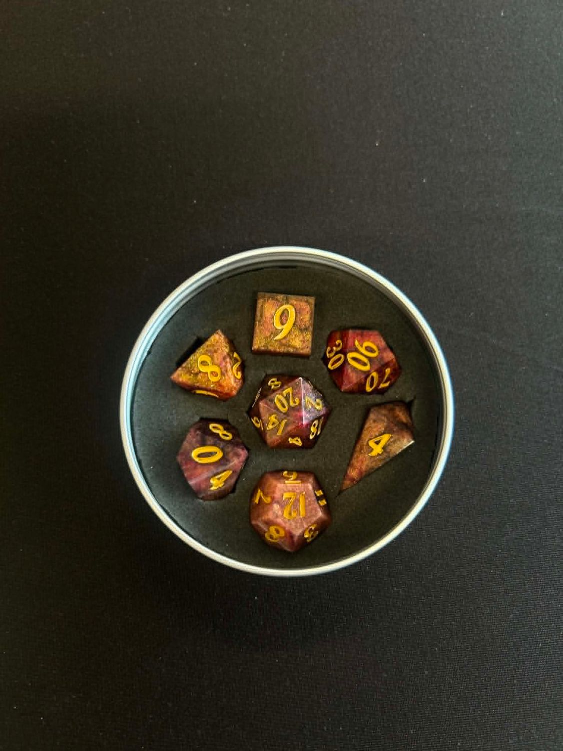 Asset Dungeoneering Sharp Edge Dice 2, Variation: 5' o Clock Somewhere