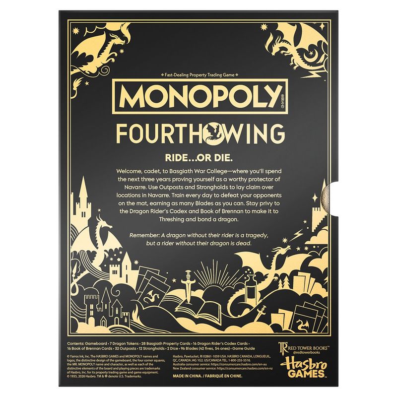 MONOPOLY FOURTH WING