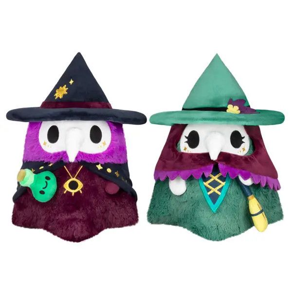 Mini Witchy Plague Doctor &amp; Nurse Set Plush