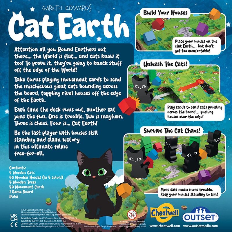 Cat Earth: Where Cats Cause Cat Astrophic Drop Offs