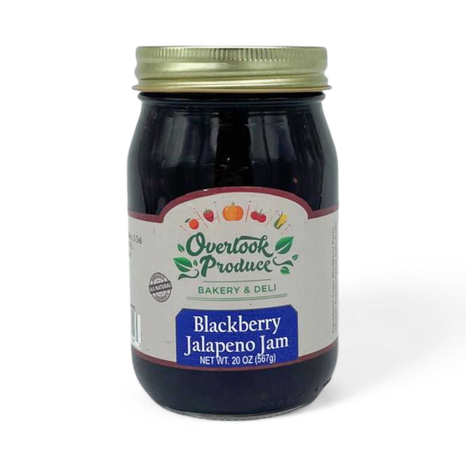 Blackberry Jalapeño Jam 20oz