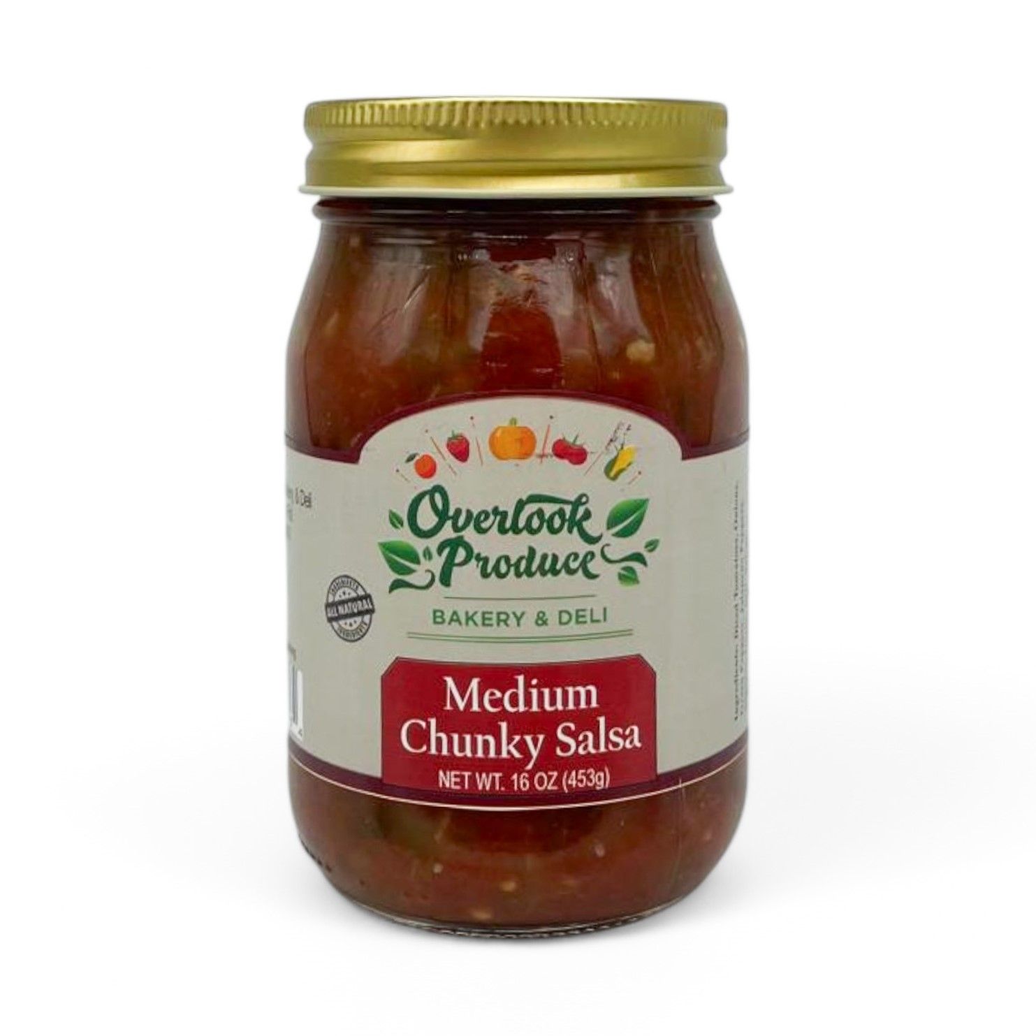 Medium Chunky Salsa 16oz