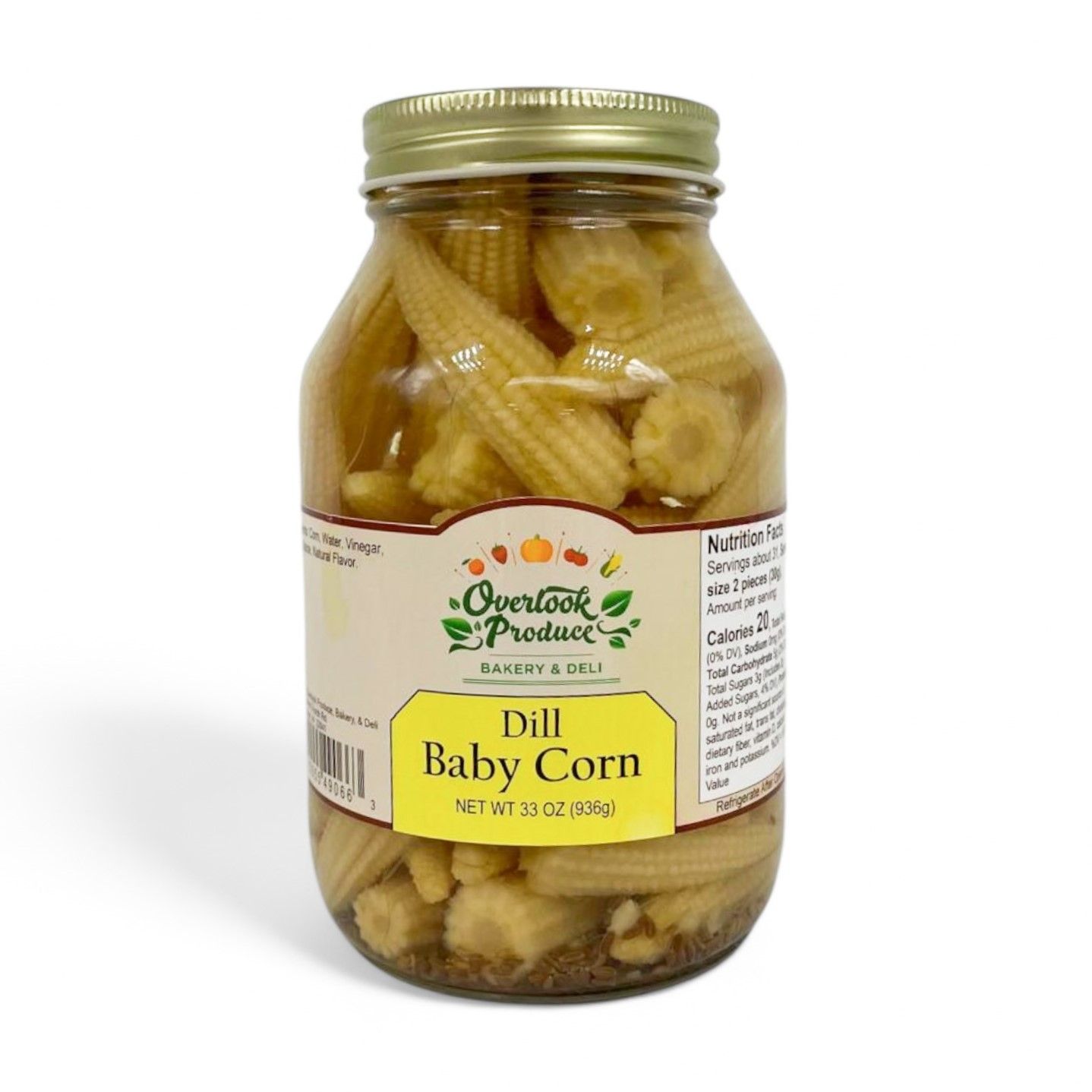 Dill Baby Corn 33oz