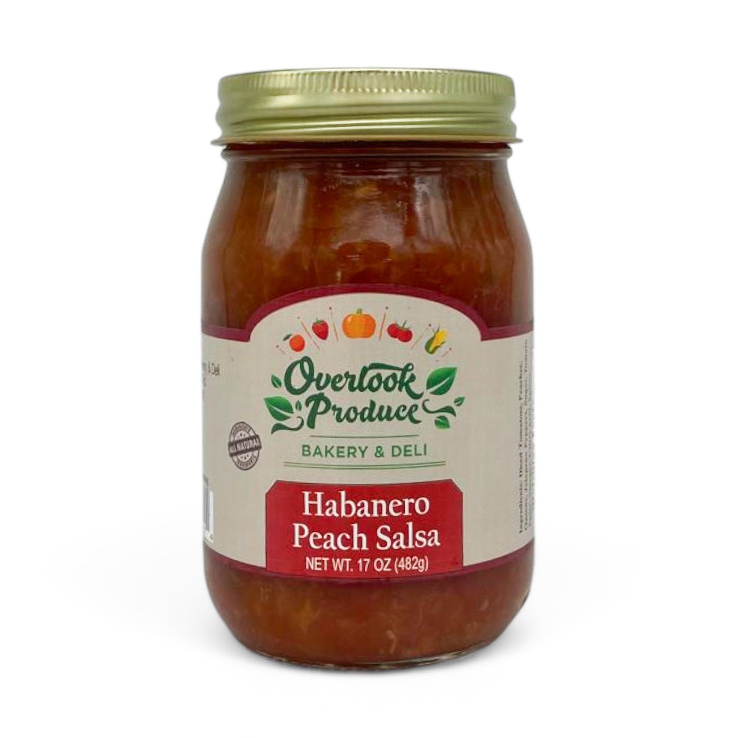 Habanero Peach Salsa 17oz