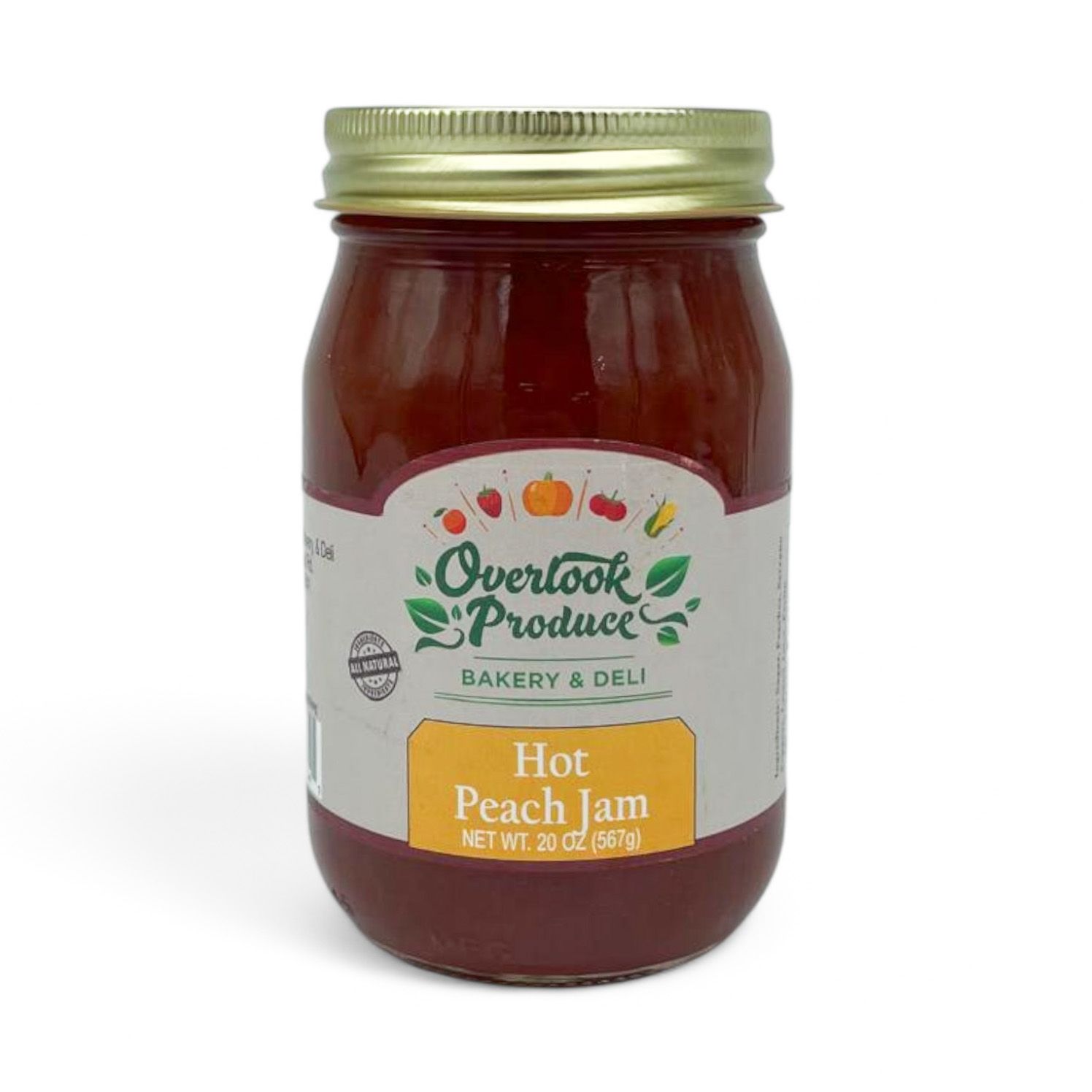 Hot Peach Jam 20oz