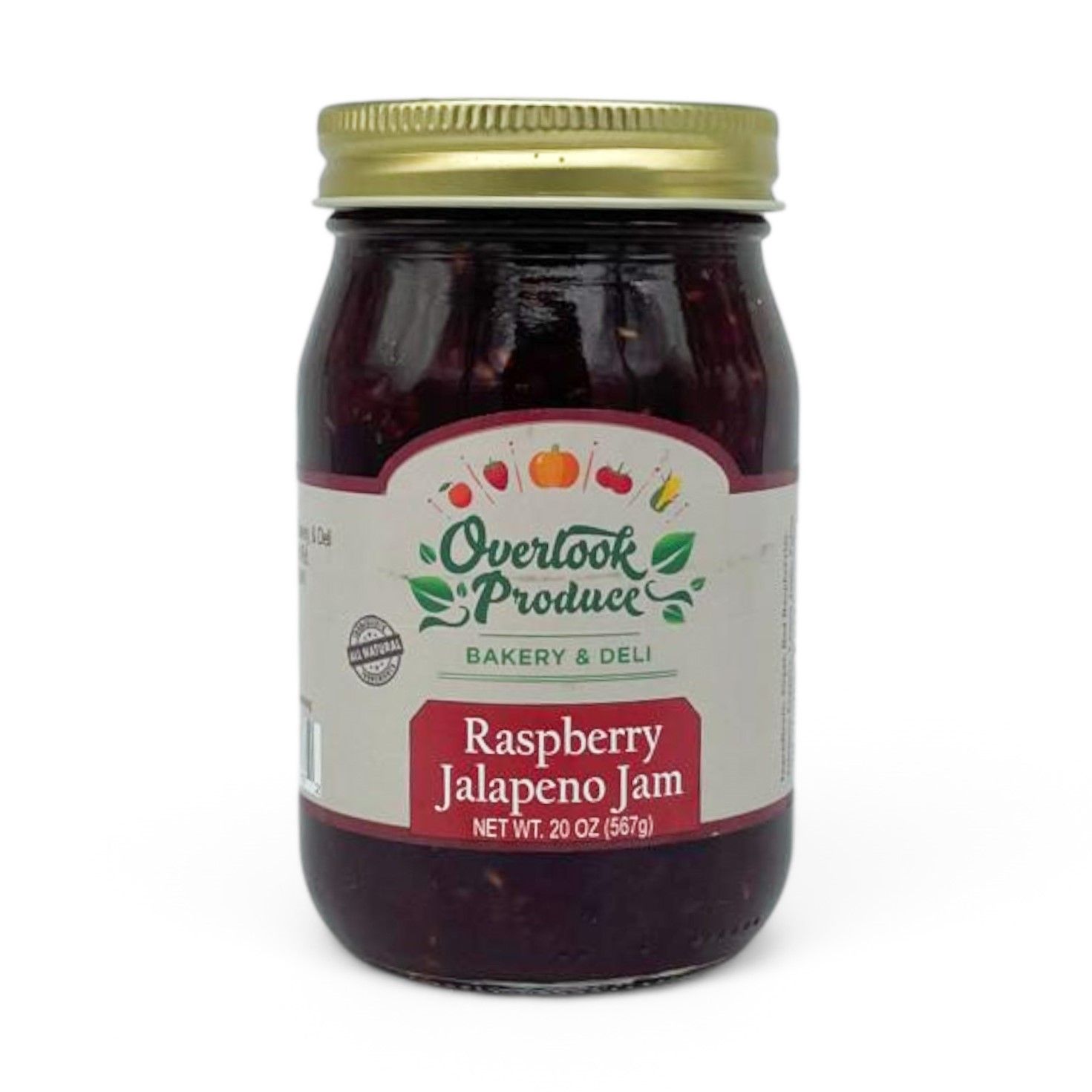 Raspberry Jalapeño Jam 20oz