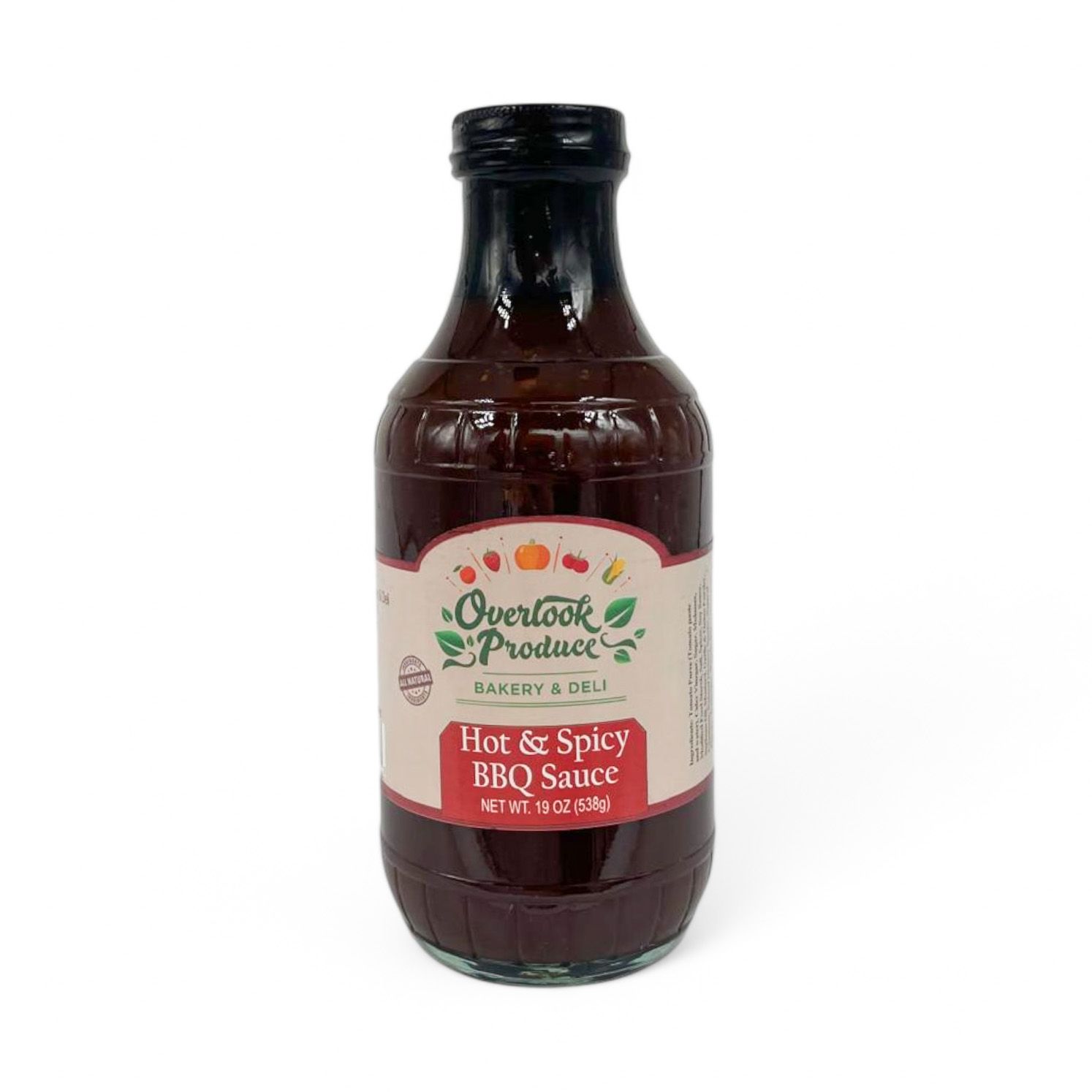 Hot &amp; Spicy BBQ Sauce 19oz