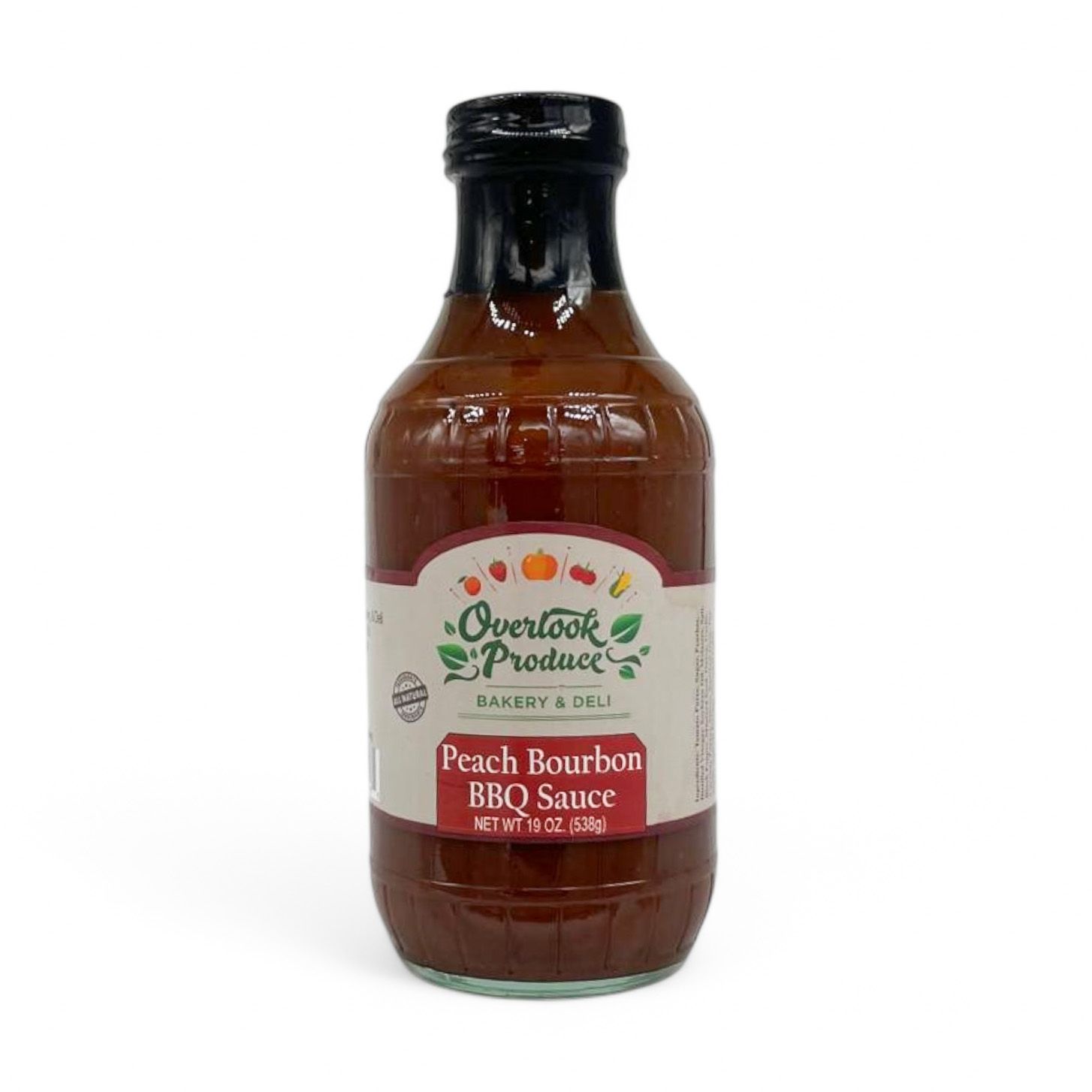 Peach Bourbon BBQ Sauce 19oz