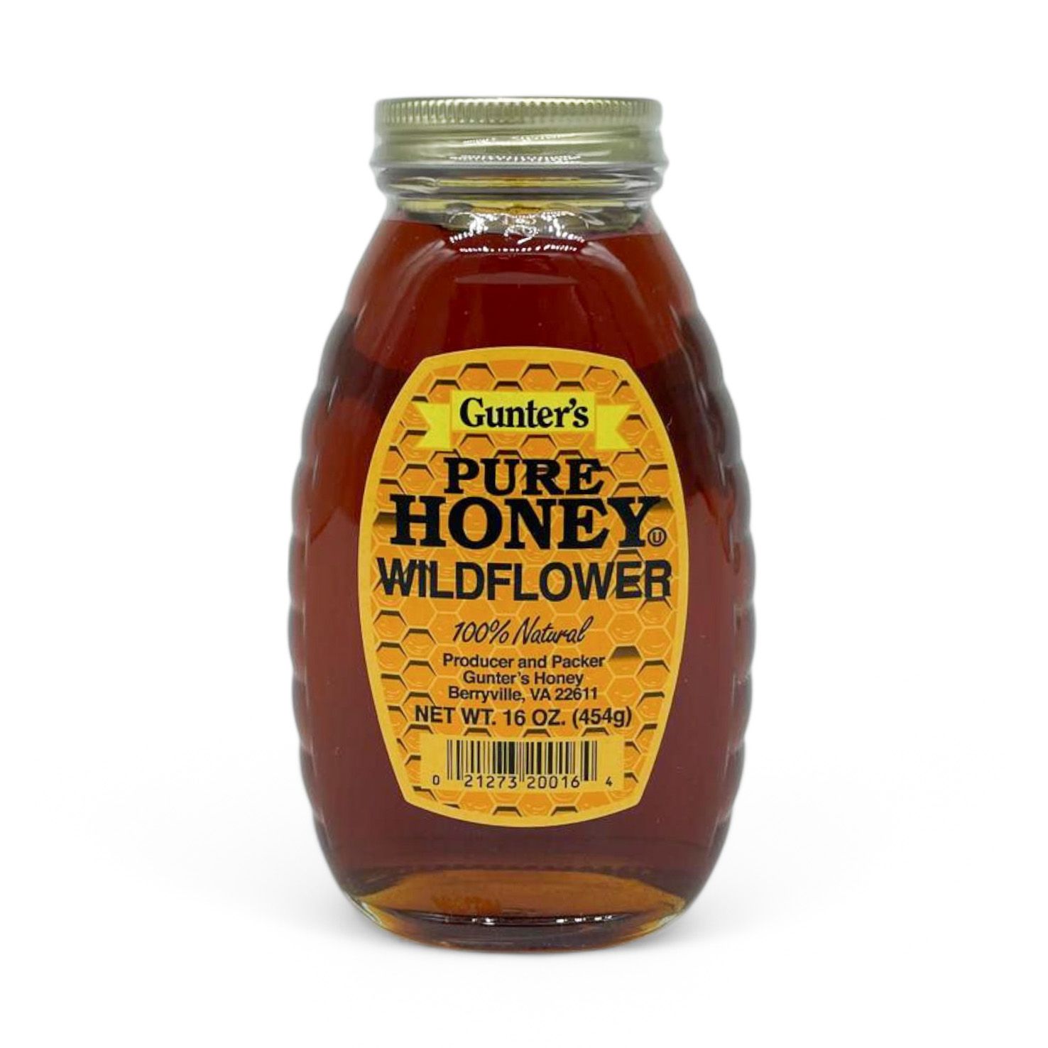 Gunter's Wildflower Honey 16oz