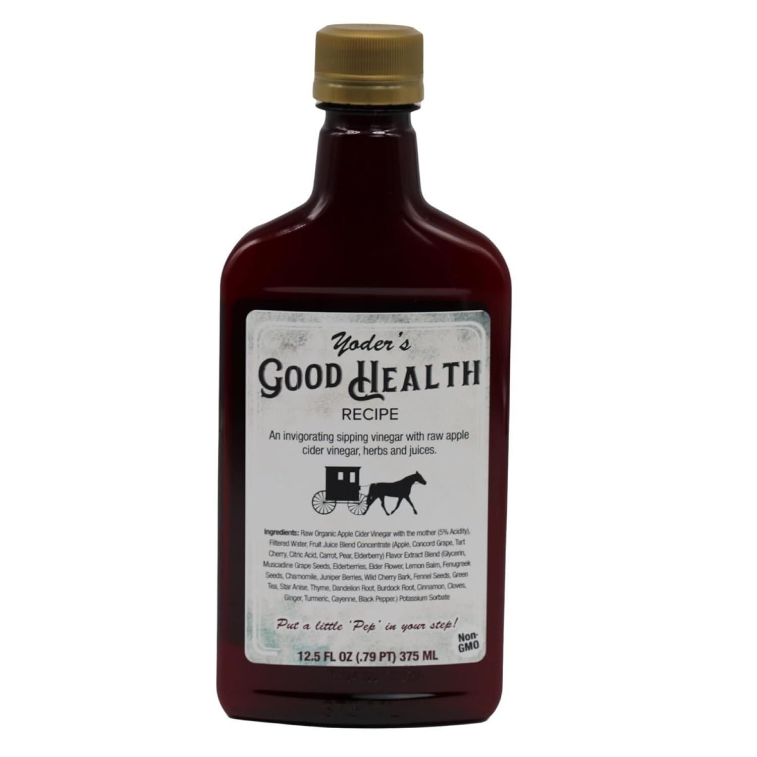 Yoder’s Good Health Recipe Apple Cider Vinegar Tonic