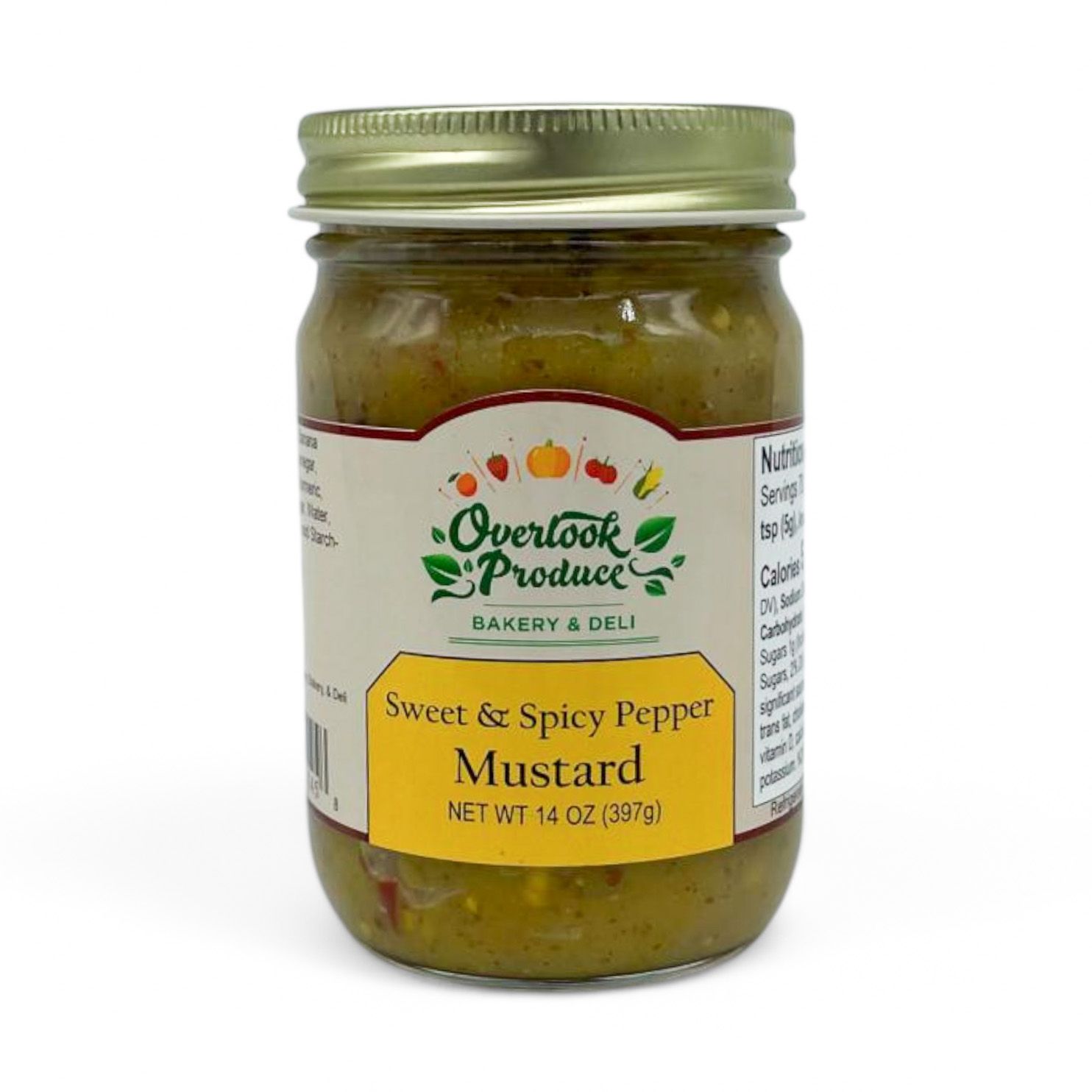 Sweet &amp; Spicy Pepper Mustard 14oz