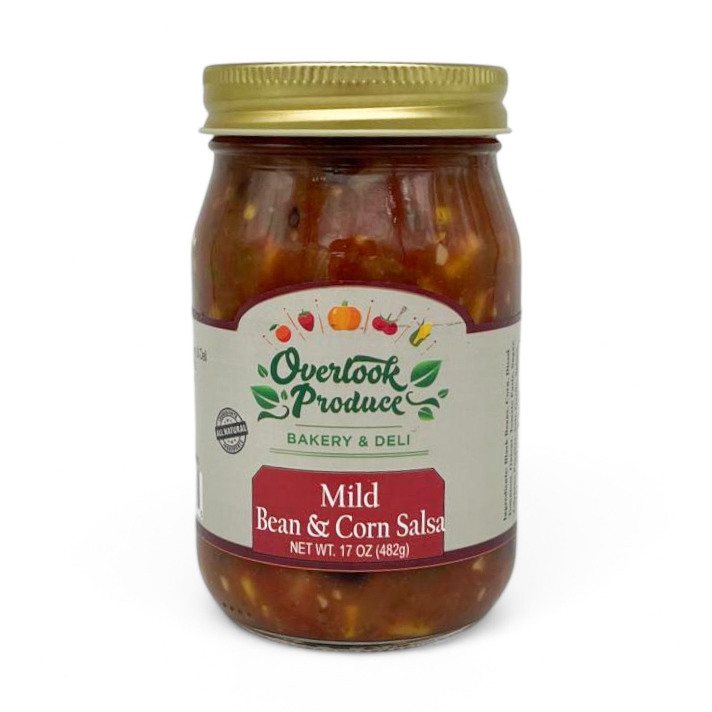 Mild Black Bean &amp; Corn Salsa 17oz