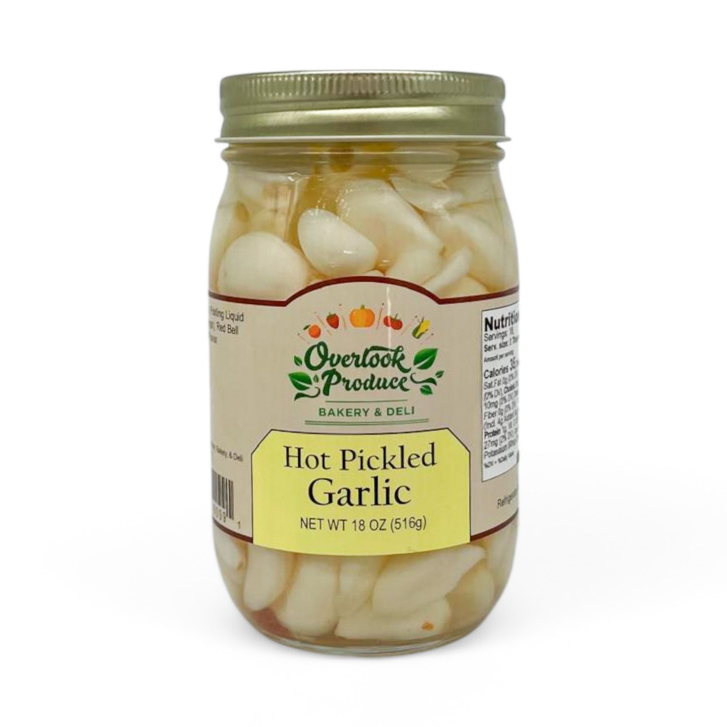 Hot Pickled Garlic 18.2oz