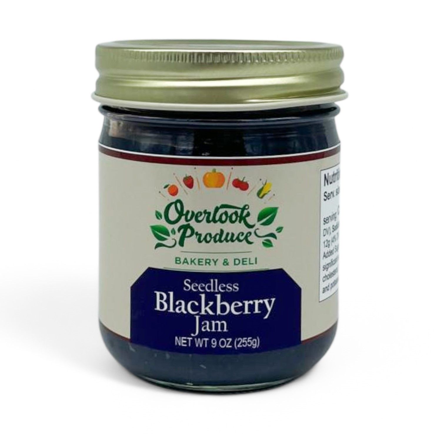 Seedless Blackberry Jam 9oz