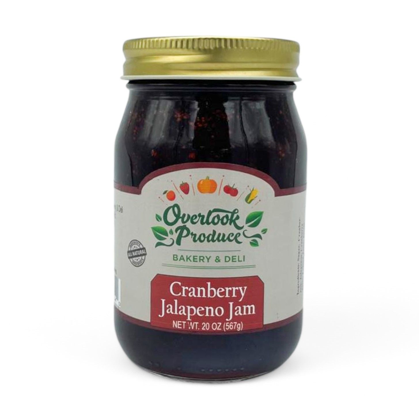 Cranberry Jalapeño Jam 20oz