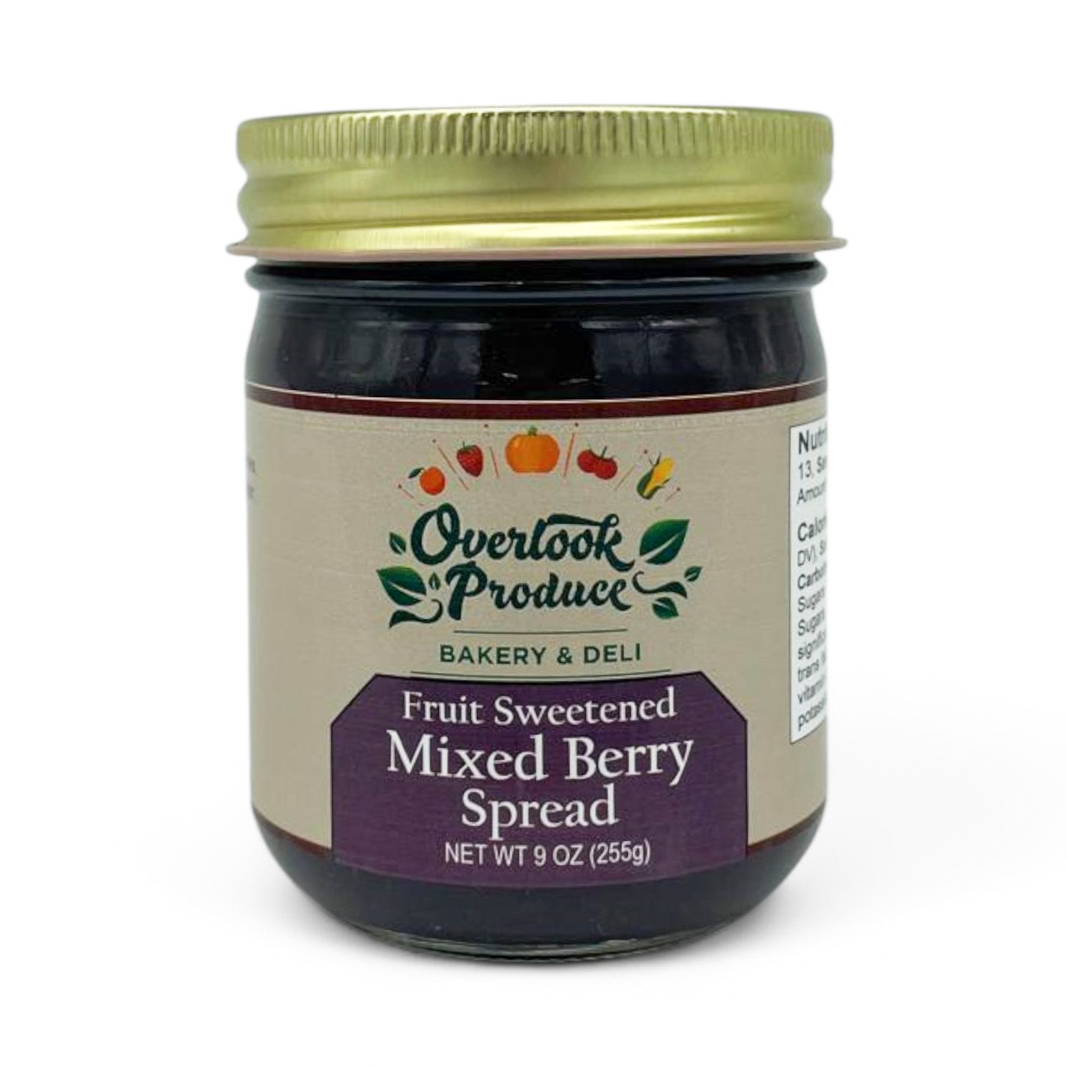 Mixed Berry Spread NGSA 9oz