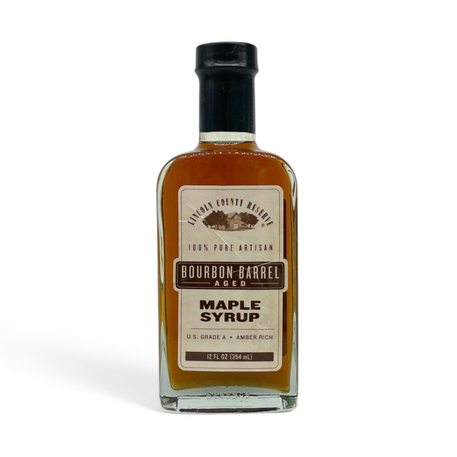 Lincoln County Reserves Bourbon Maple Syrup 12 FL OZ