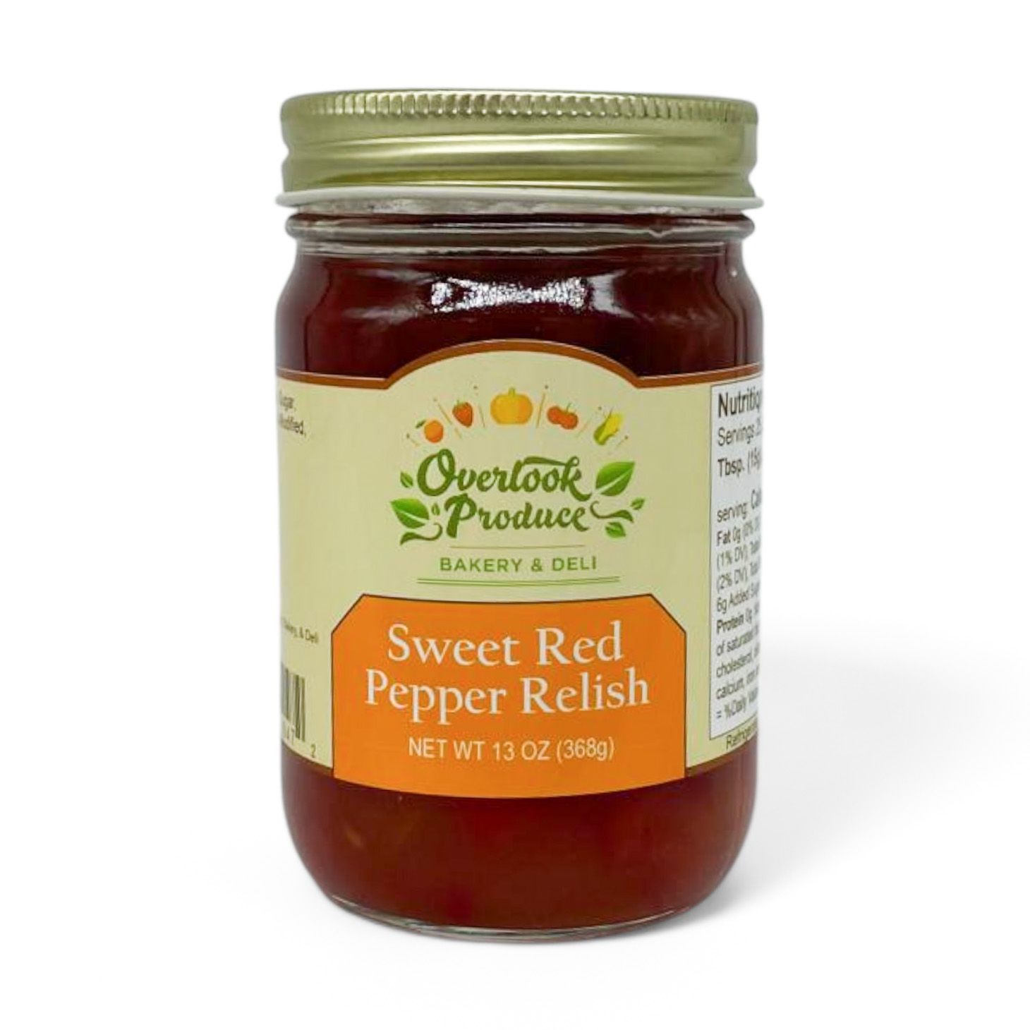 Sweet Red Pepper Relish 13oz