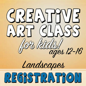 CREATIVE ART CLASS FOR KIDS! - Landscapes