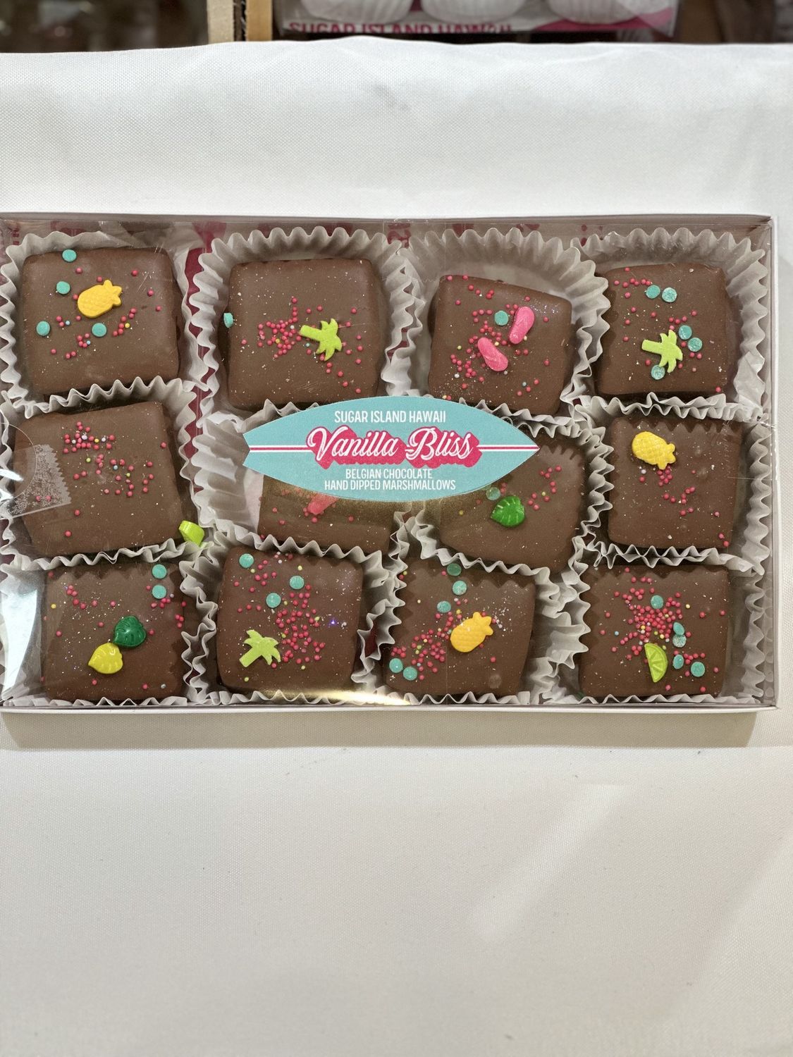 Vanilla Bliss Hand Dipped Marshmallows 12 count