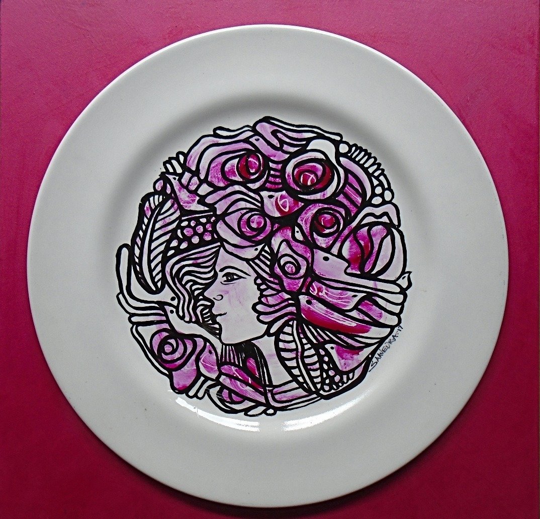 PLATO DECORATIVO PARA PARED