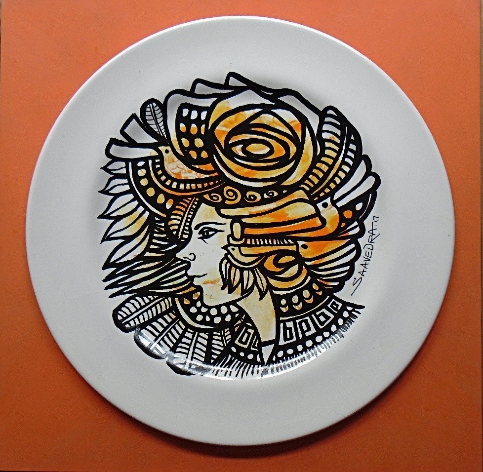 PLATO DECORATIVO PARA PARED