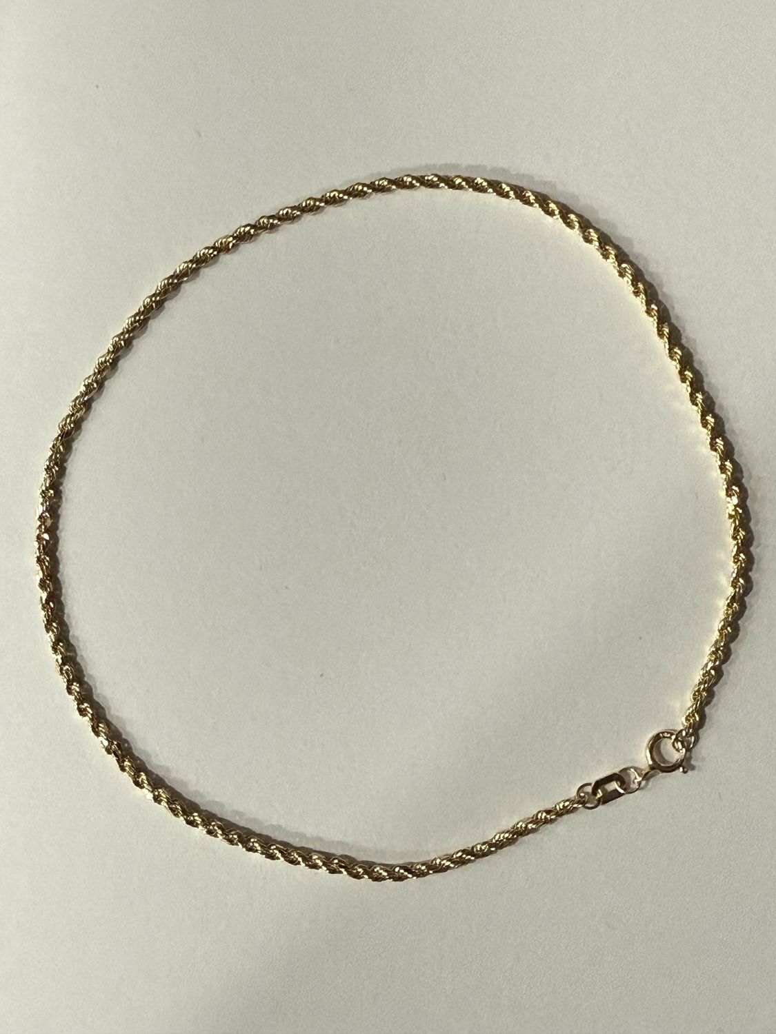 10&#39;&#39;  Rope Anklet