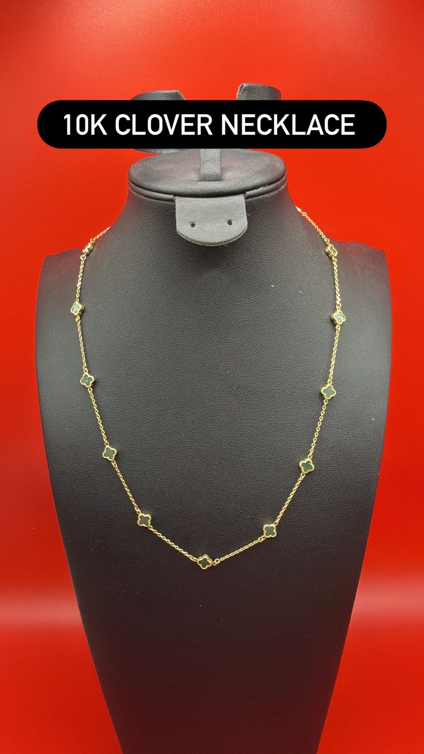 10 clover necklace