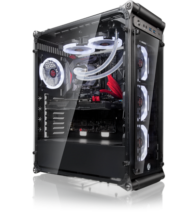 Coeus&quot;High-End-Gaming&quot; Serie-X Custom CPU und GPU Kühler