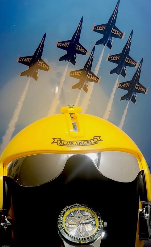 Citizen's Blue Angels Eco Drive Man's Promaster Skyhawk A-T Watch