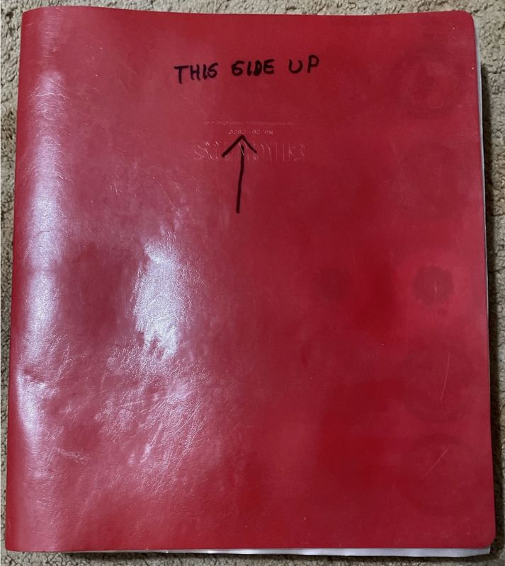 Red Binder of Rare Collectible POGS (250+)