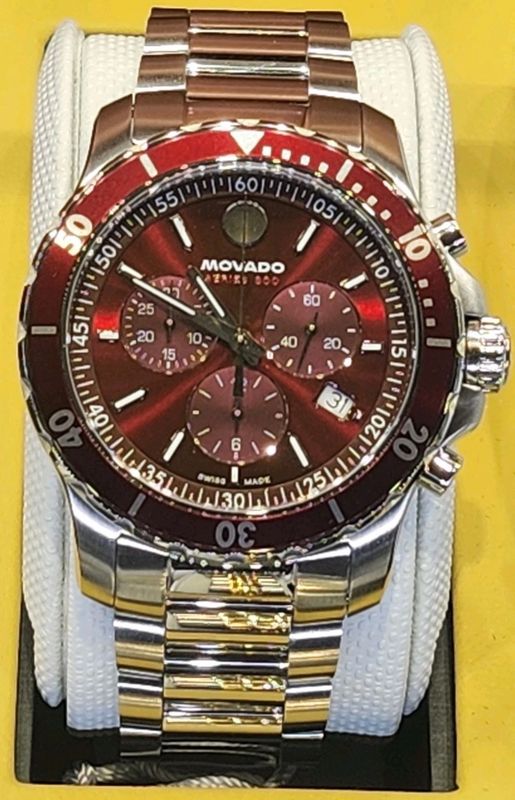 Movado Men's Red Series 800 Watch (Swiss Made)