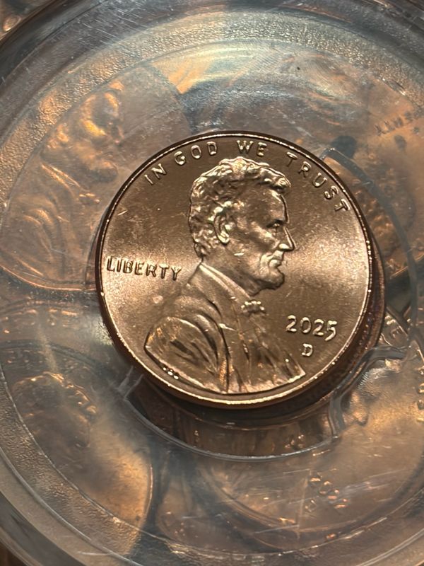 2025 1C Lincoln Wheat Penny