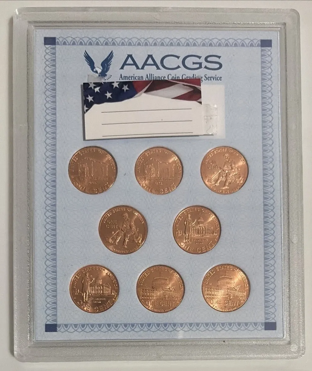 AACGS 2009 P&amp;D Lincoln Bicentennial (8 coins/set)