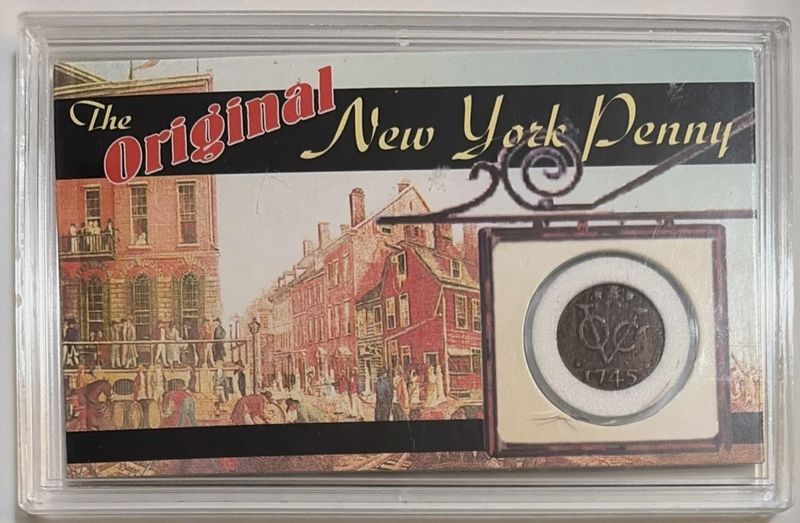 1745 The Original New York Penny (U.S. Minted Coin Set)
