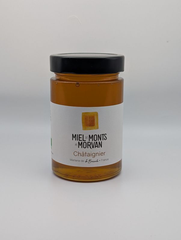 MIEL DE CHATAIGNIER BIO DU MORVAN 400G