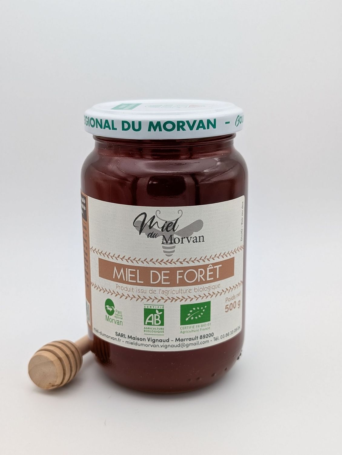 MIEL DE RONCES BIO DU MORVAN 250G