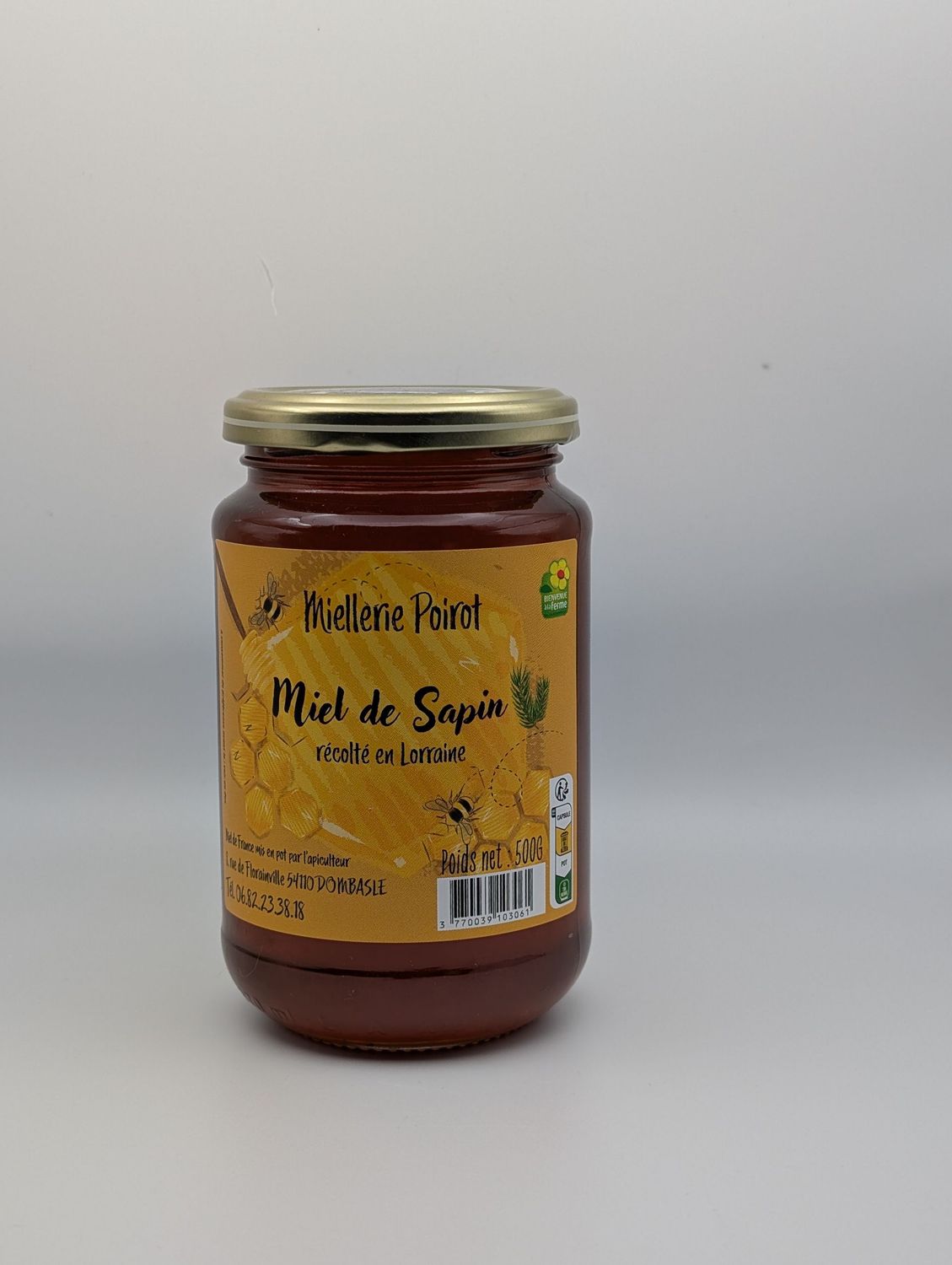 MIEL DE SAPIN DES VOSGES 250G